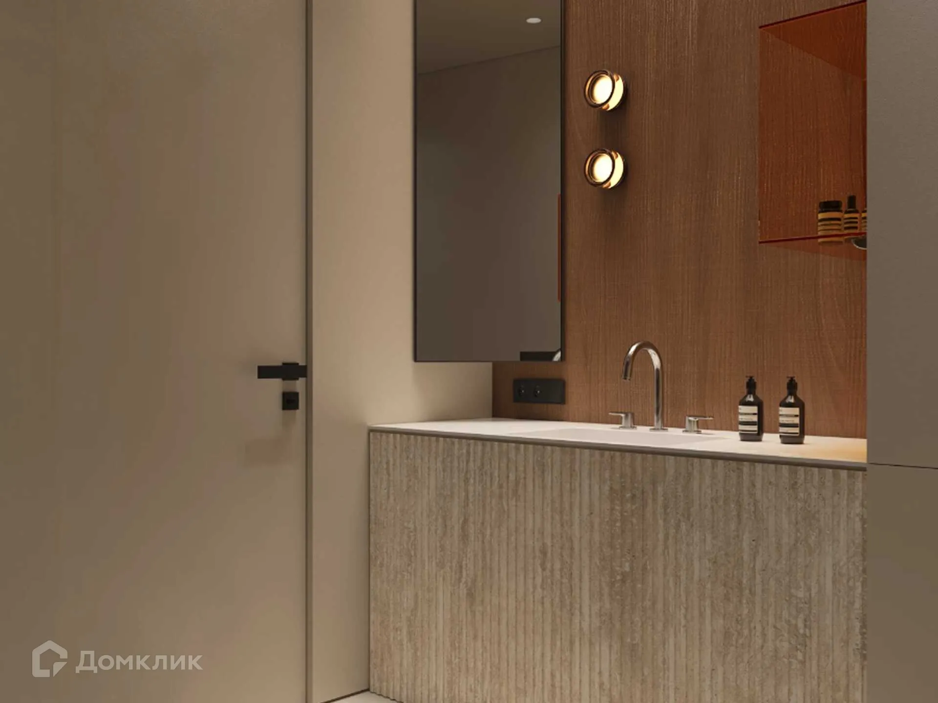 Планировка 1-комнатной квартиры 32.6 м² в ЖК Движение61, г. Ростов-на-Дону — фото 1