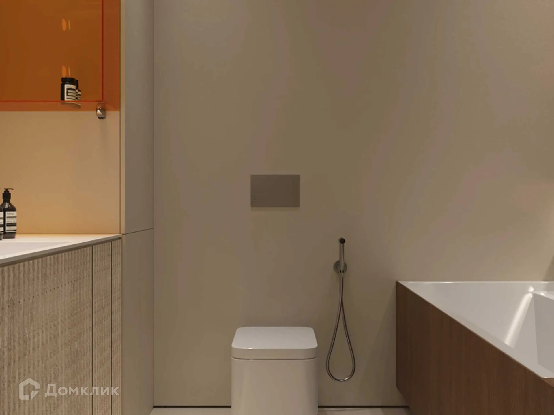 Планировка 1-комнатной квартиры 32.6 м² в ЖК Движение61, г. Ростов-на-Дону — фото 3