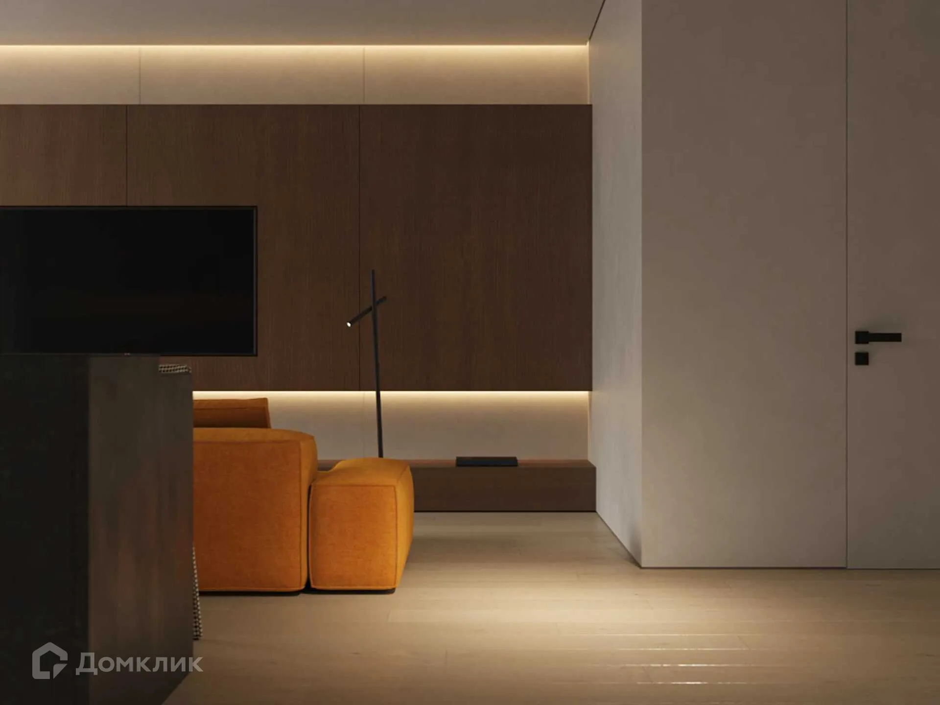 Планировка 1-комнатной квартиры 32.6 м² в ЖК Движение61, г. Ростов-на-Дону — фото 9