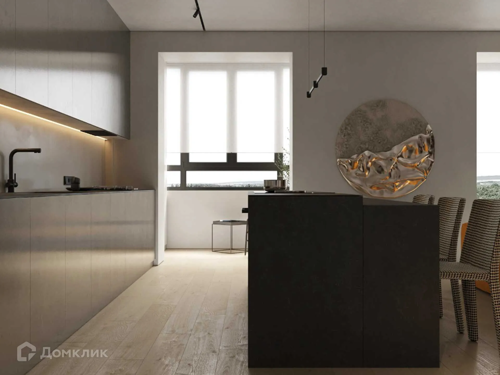 Планировка 1-комнатной квартиры 32.6 м² в ЖК Движение61, г. Ростов-на-Дону — фото 12