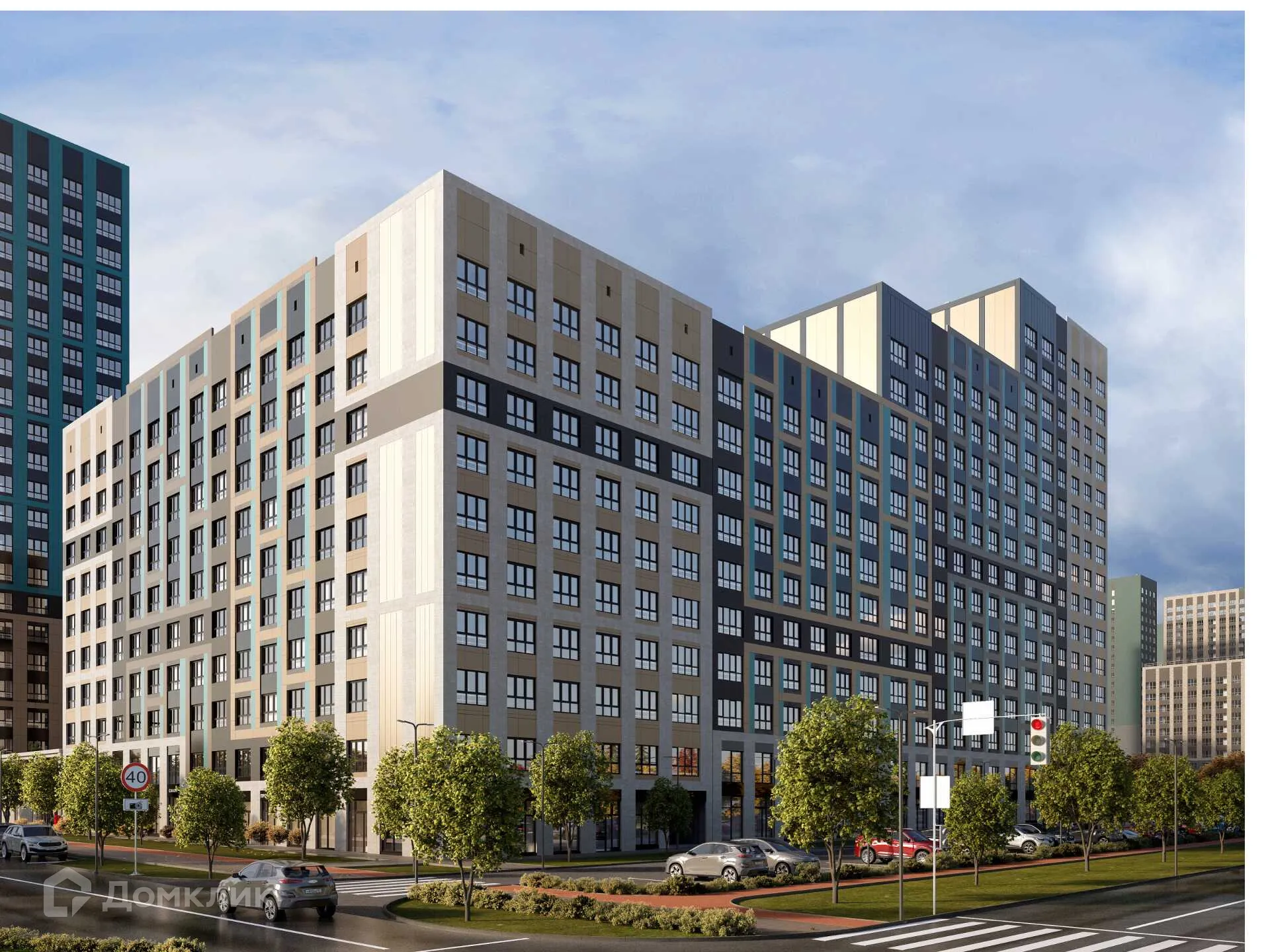 Планировка 1-комнатной квартиры 32.6 м² в ЖК Движение61, г. Ростов-на-Дону — фото 13