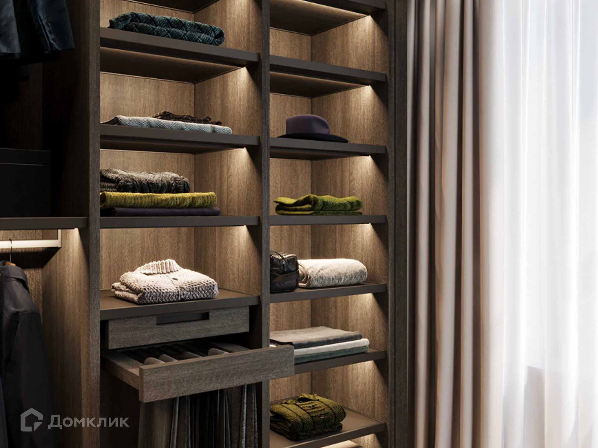 Планировка 3-комнатной квартиры 82.6 м² в ЖК Движение61, г. Ростов-на-Дону — фото 4