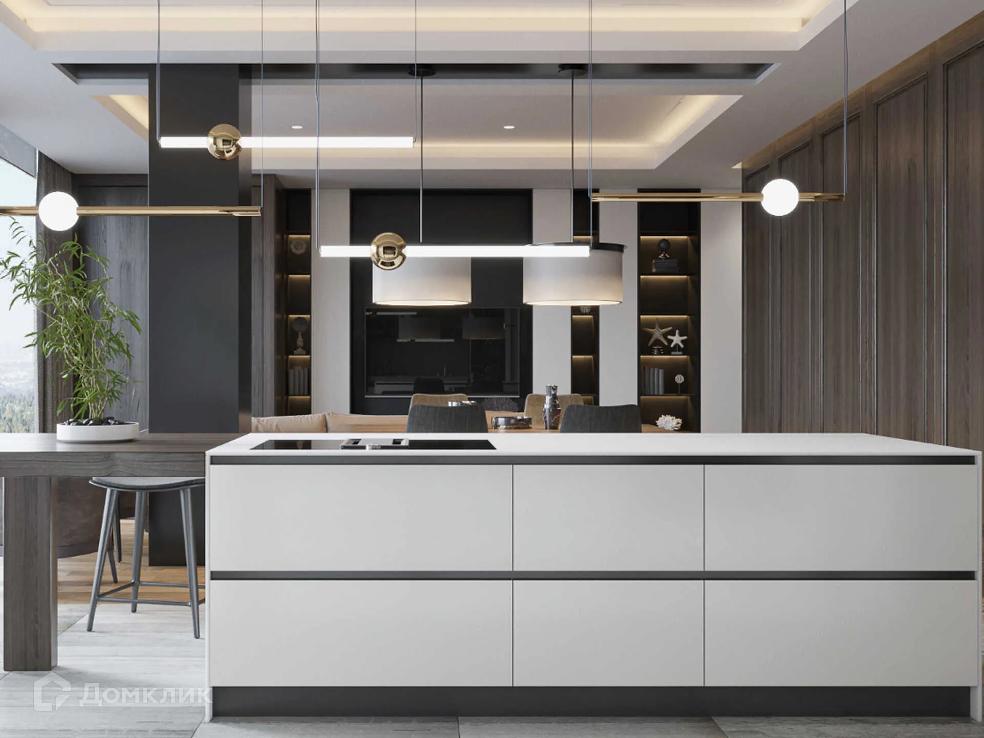 Планировка 1-комнатной квартиры 35 м² в ЖК Движение61, г. Ростов-на-Дону — фото 10