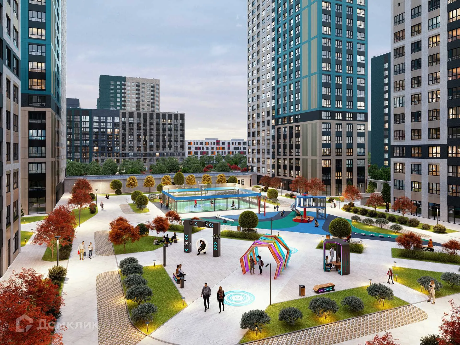 Планировка 1-комнатной квартиры 33.8 м² в ЖК Движение61, г. Ростов-на-Дону — фото 9