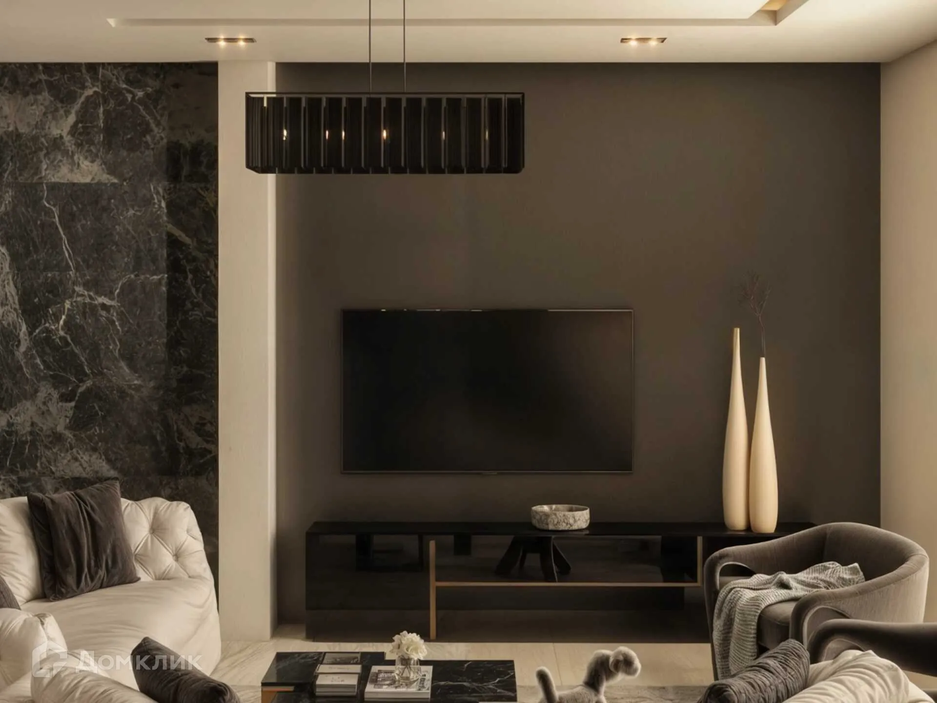 Планировка 1-комнатной квартиры 33.5 м² в ЖК Движение61, г. Ростов-на-Дону — фото 8