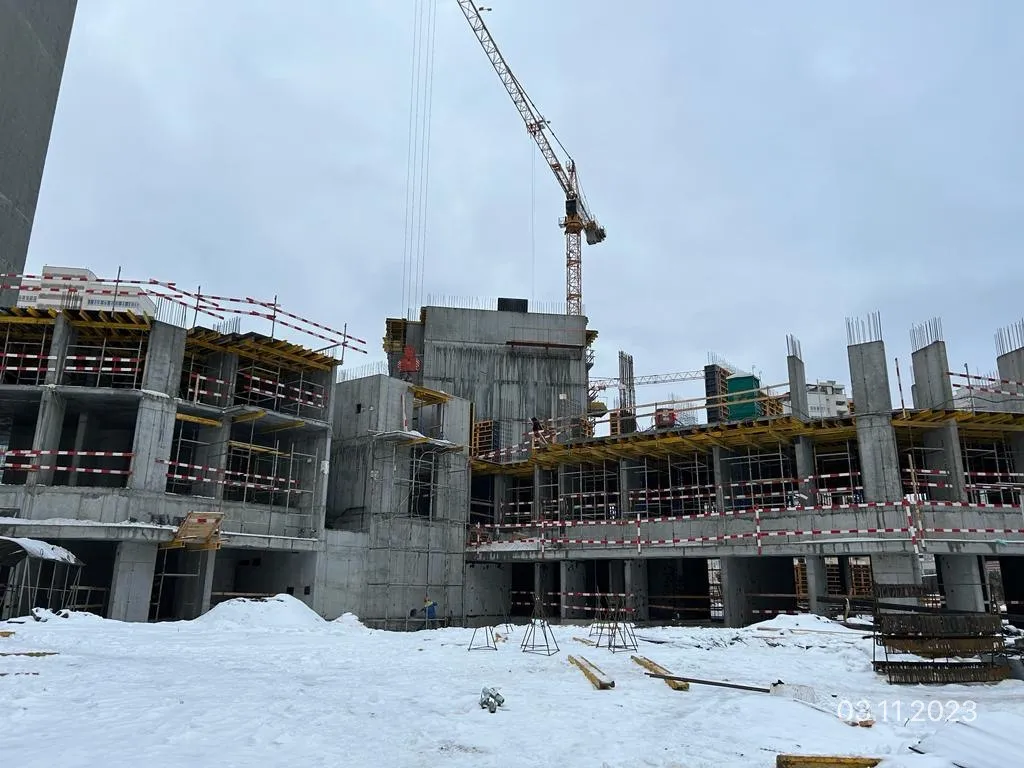 ЖК Дом на Ясной ход строительства