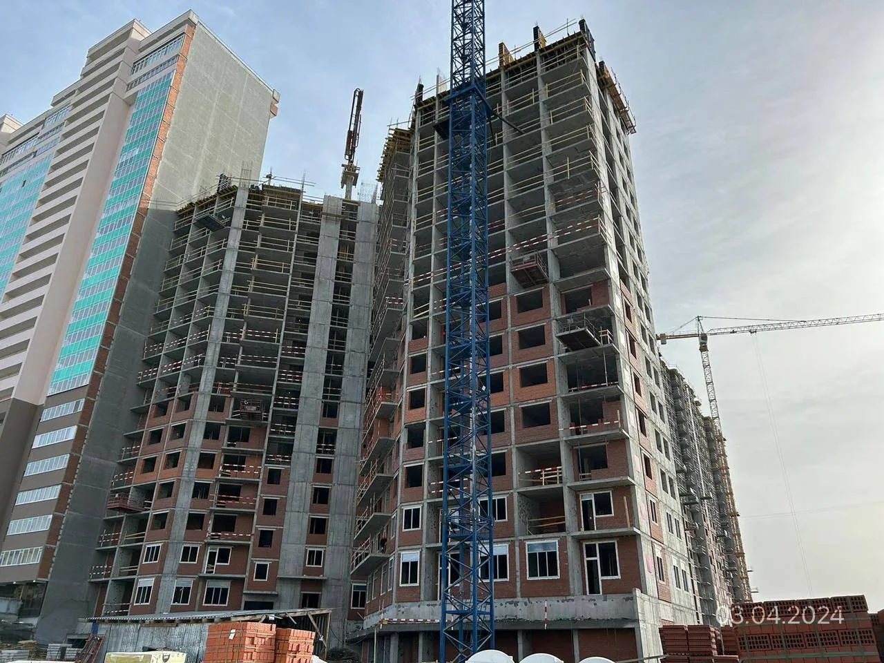 ЖК Дом на Ясной ход строительства