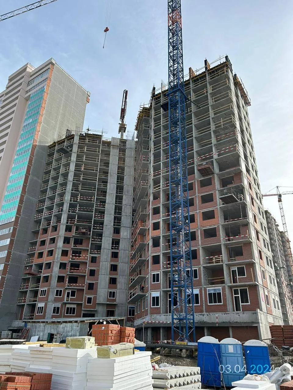 ЖК Дом на Ясной ход строительства