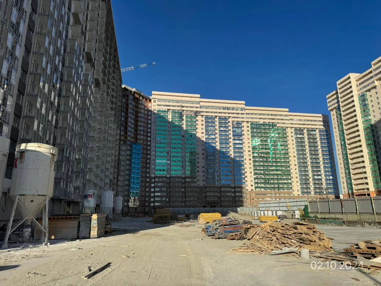 ЖК Дом на Ясной ход строительства