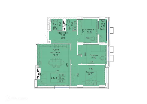 Квартира в ЖК Орион