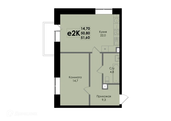 Квартира в ЖК Botanika (Ботаника)