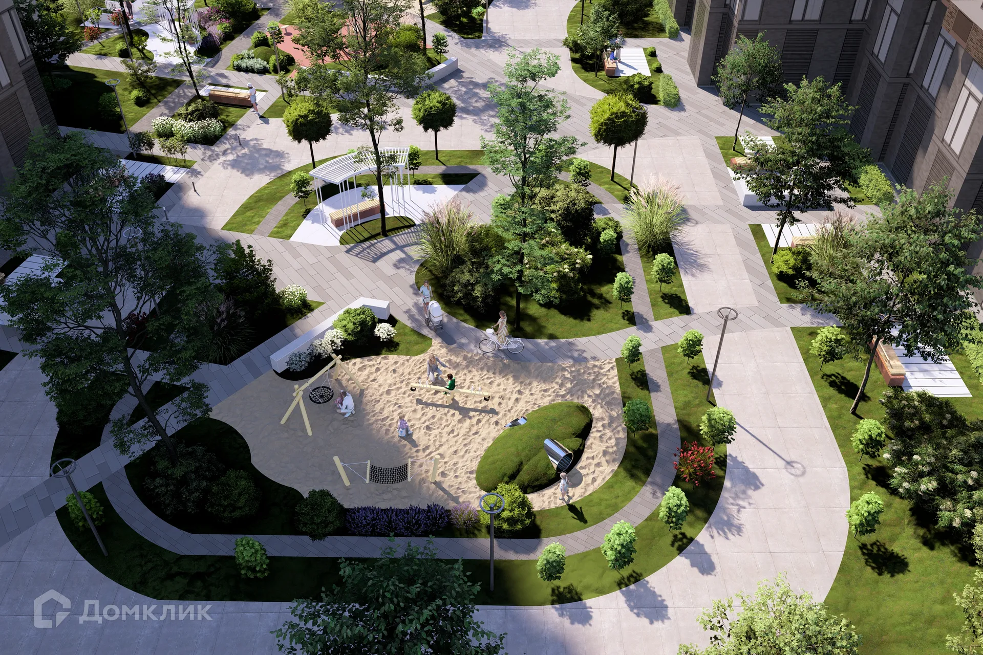 Планировка 2-комнатной квартиры 59.4 м² в ЖК Botanika (Ботаника), г. Ростов-на-Дону — фото 12