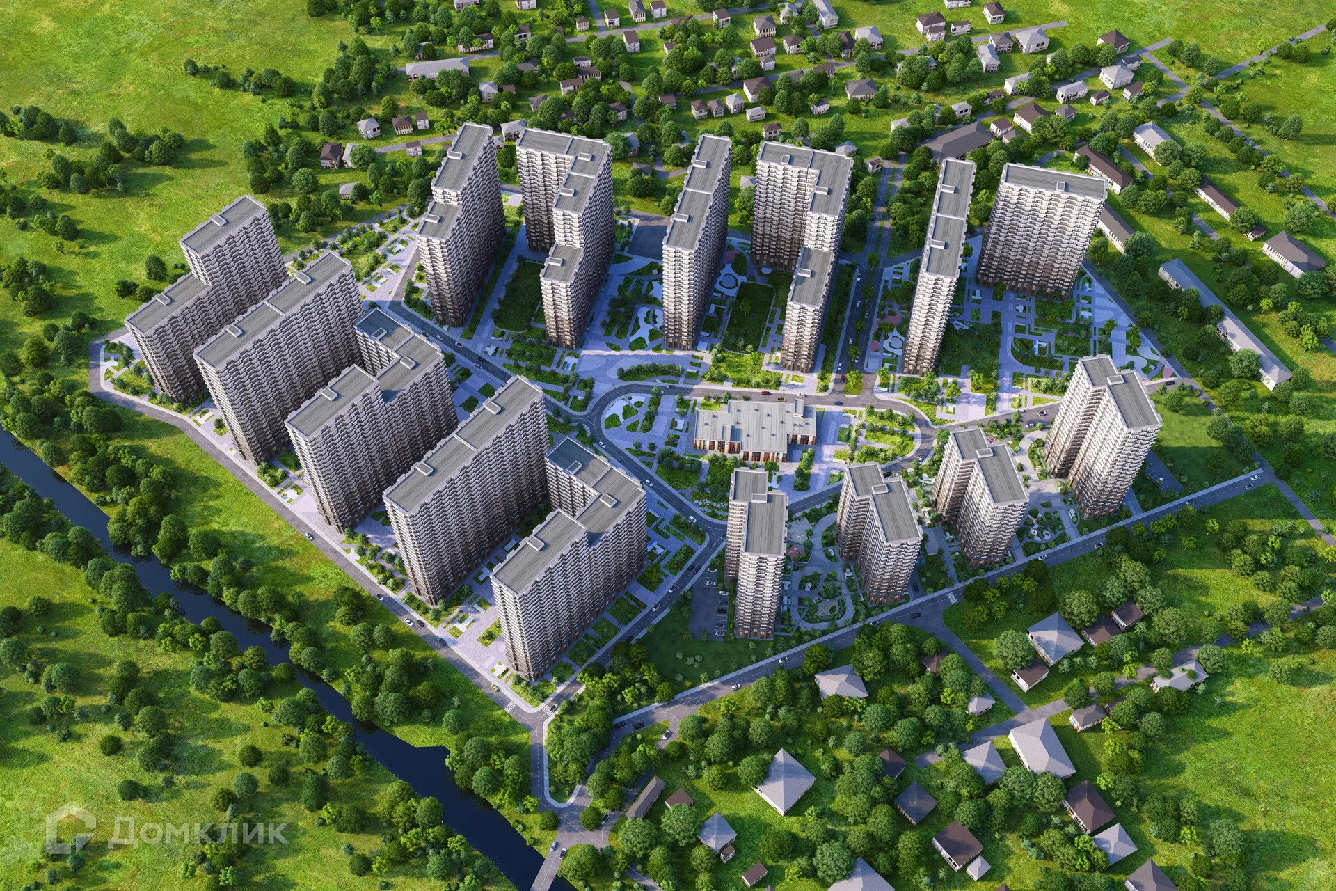 Планировка 1-комнатной квартиры 37.9 м² в ЖК Botanika (Ботаника), г. Ростов-на-Дону — фото 13