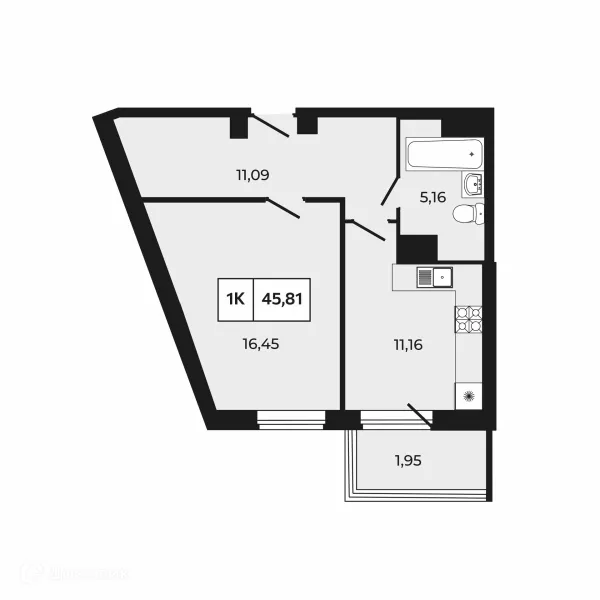 Квартира в ЖК Манхэттен 2.0