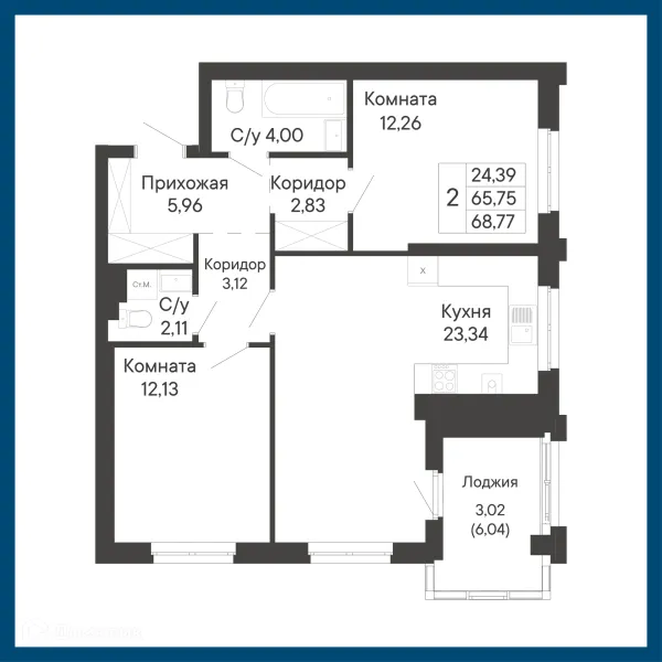 Квартира в ЖК Курортный квартал Ривьера