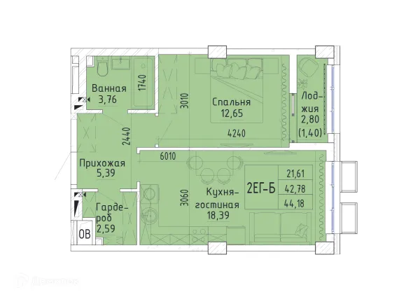 Квартира в ЖК Орион