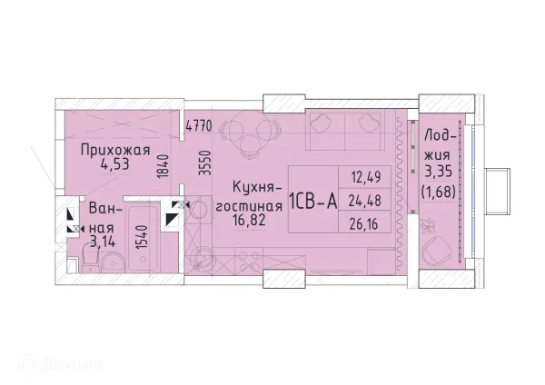 Квартира в ЖК Орион