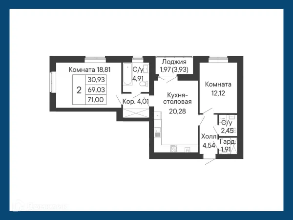 Квартира в ЖК Курортный квартал Ривьера