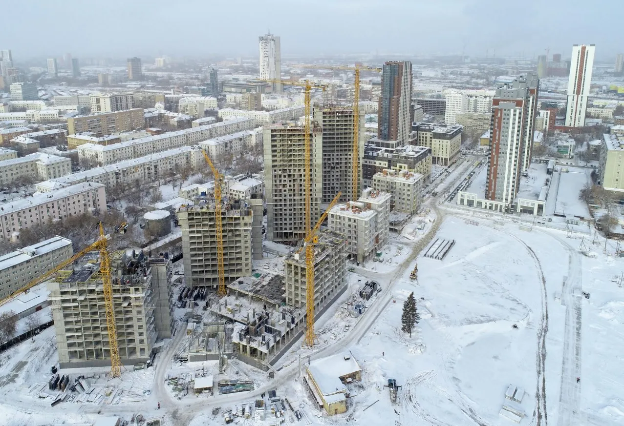 ЖК Екатерининский парк ход строительства