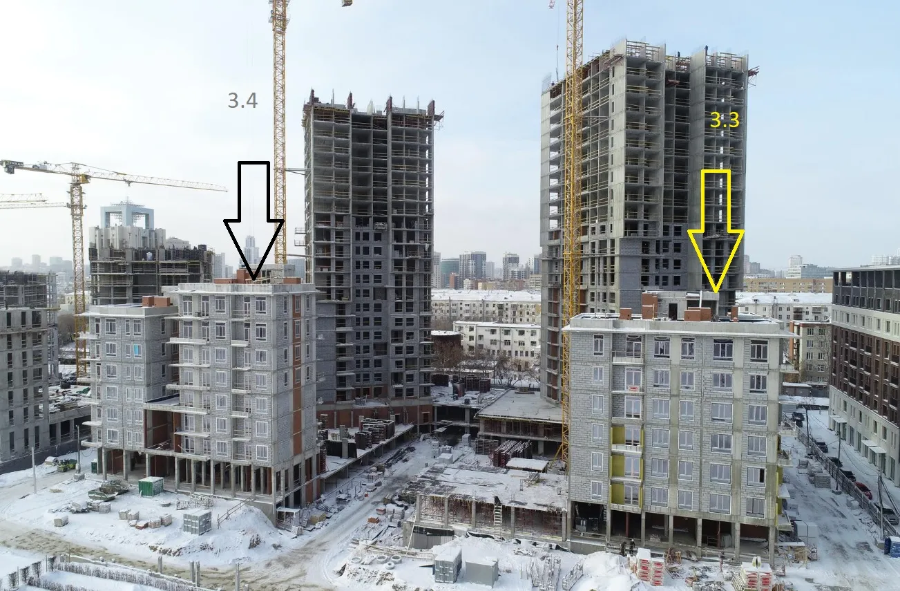 ЖК Екатерининский парк ход строительства