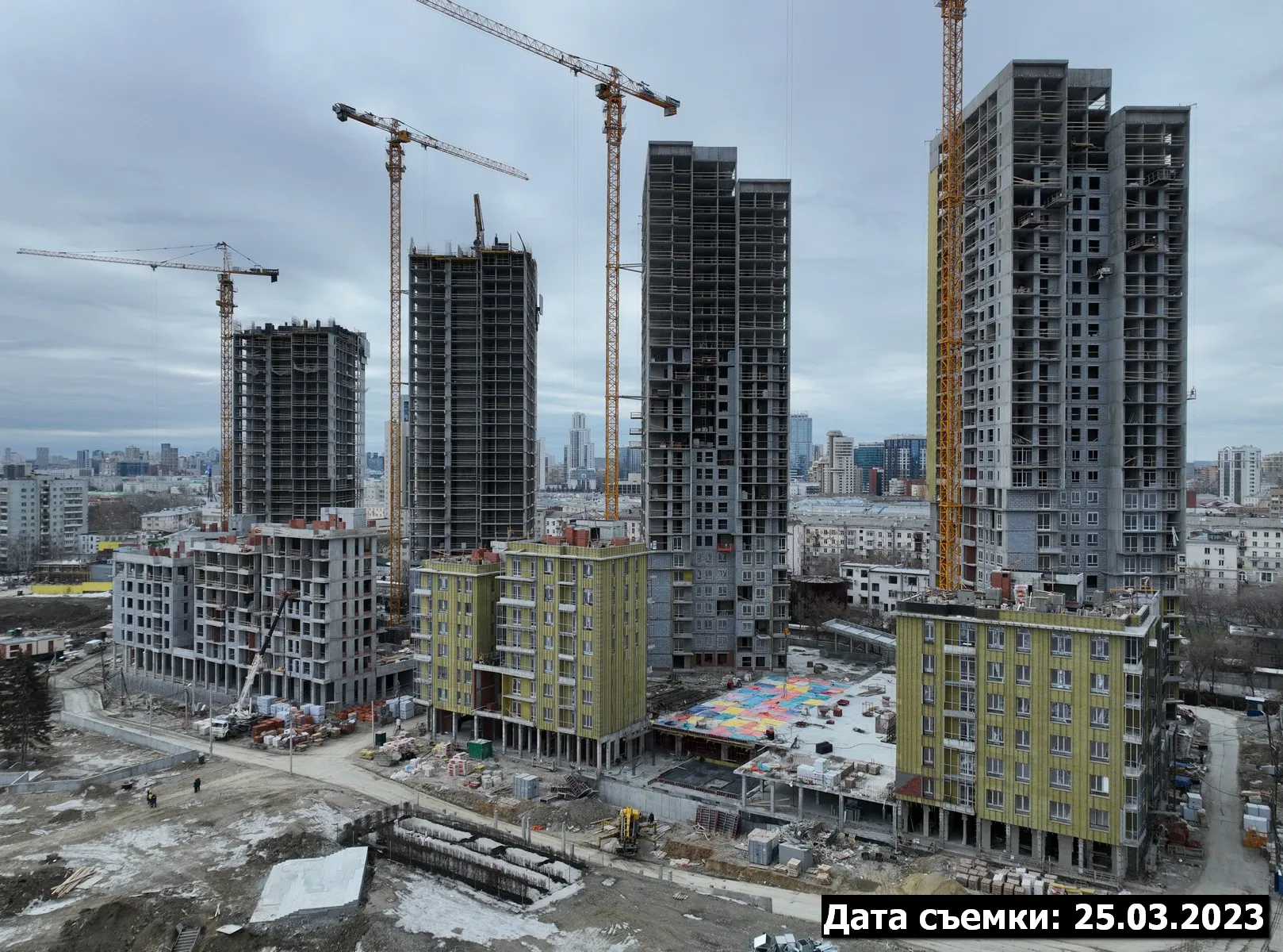 ЖК Екатерининский парк ход строительства