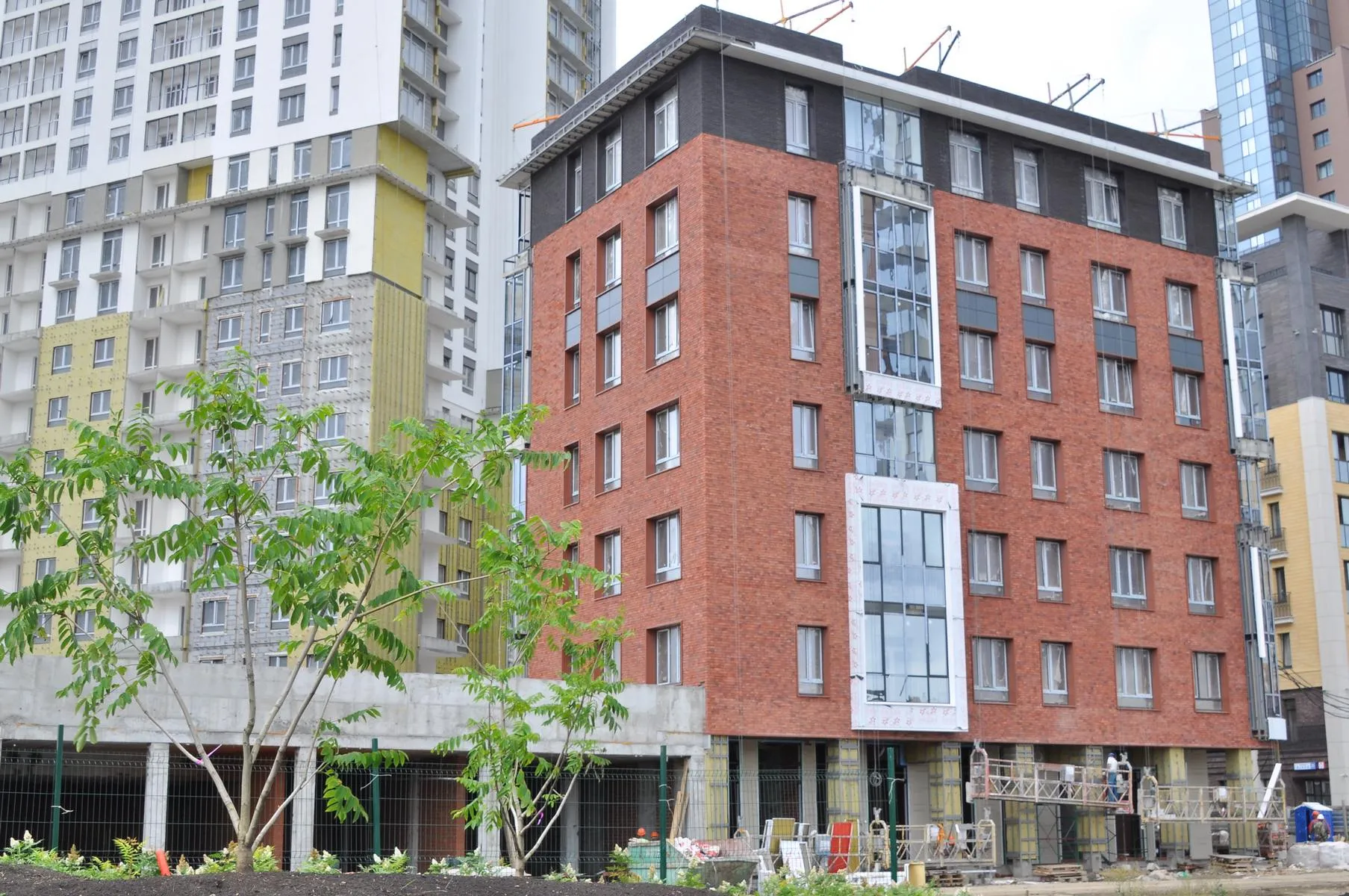 ЖК Екатерининский парк ход строительства