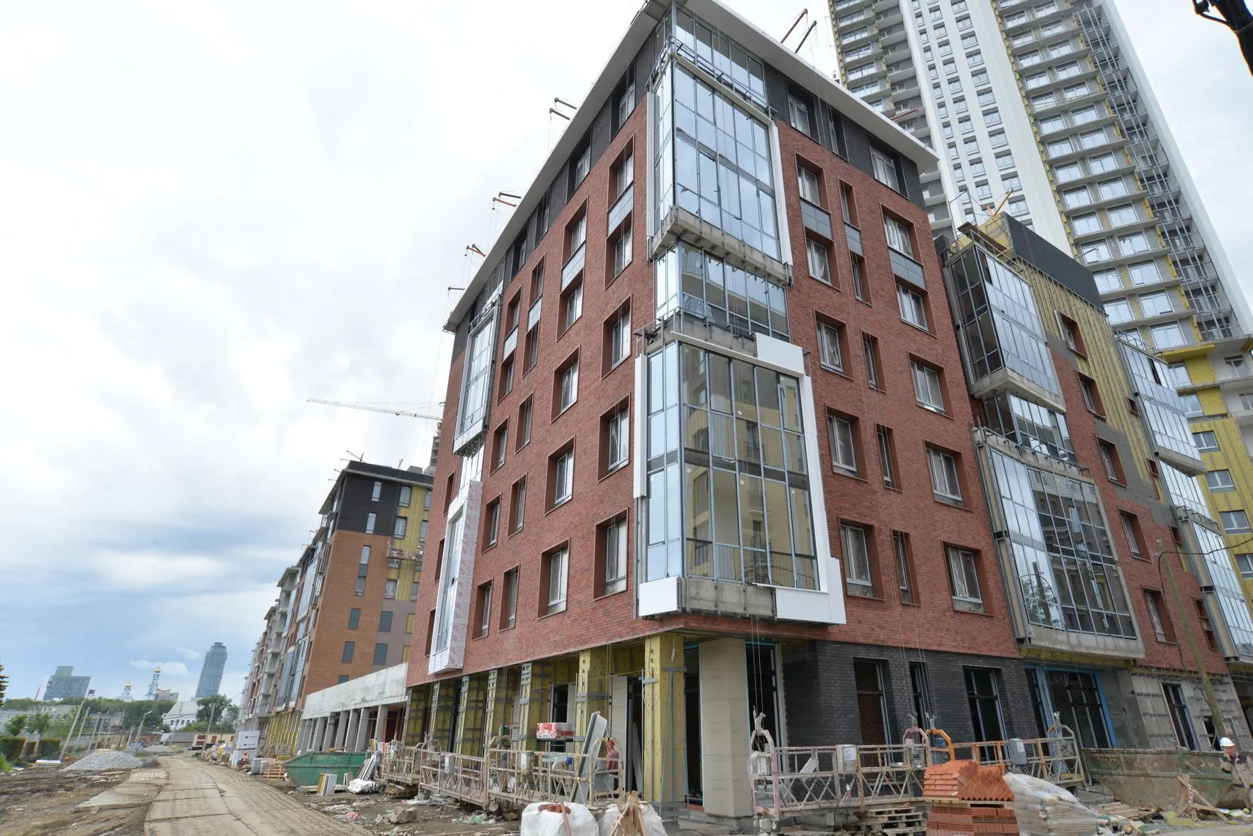 ЖК Екатерининский парк ход строительства