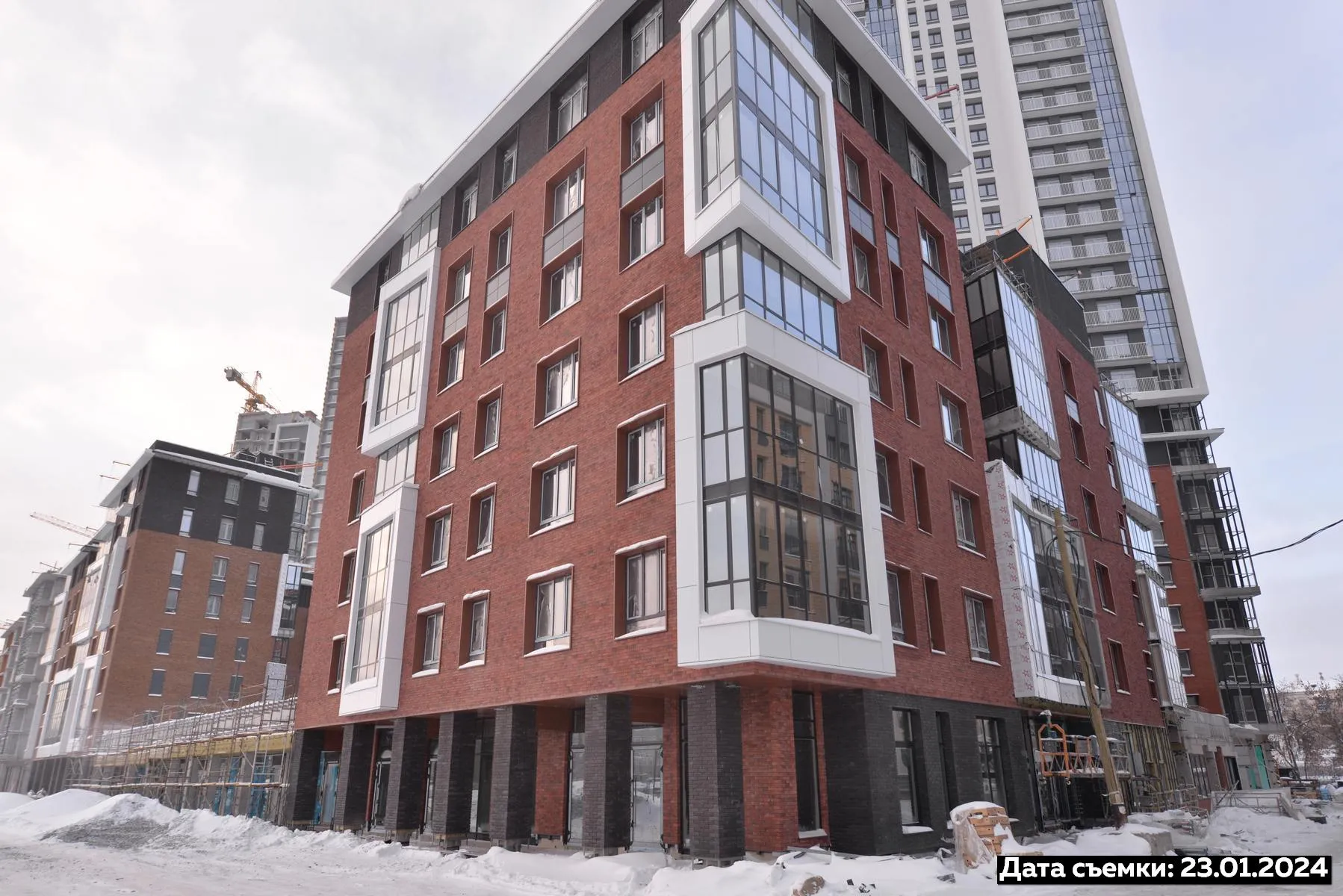 ЖК Екатерининский парк ход строительства