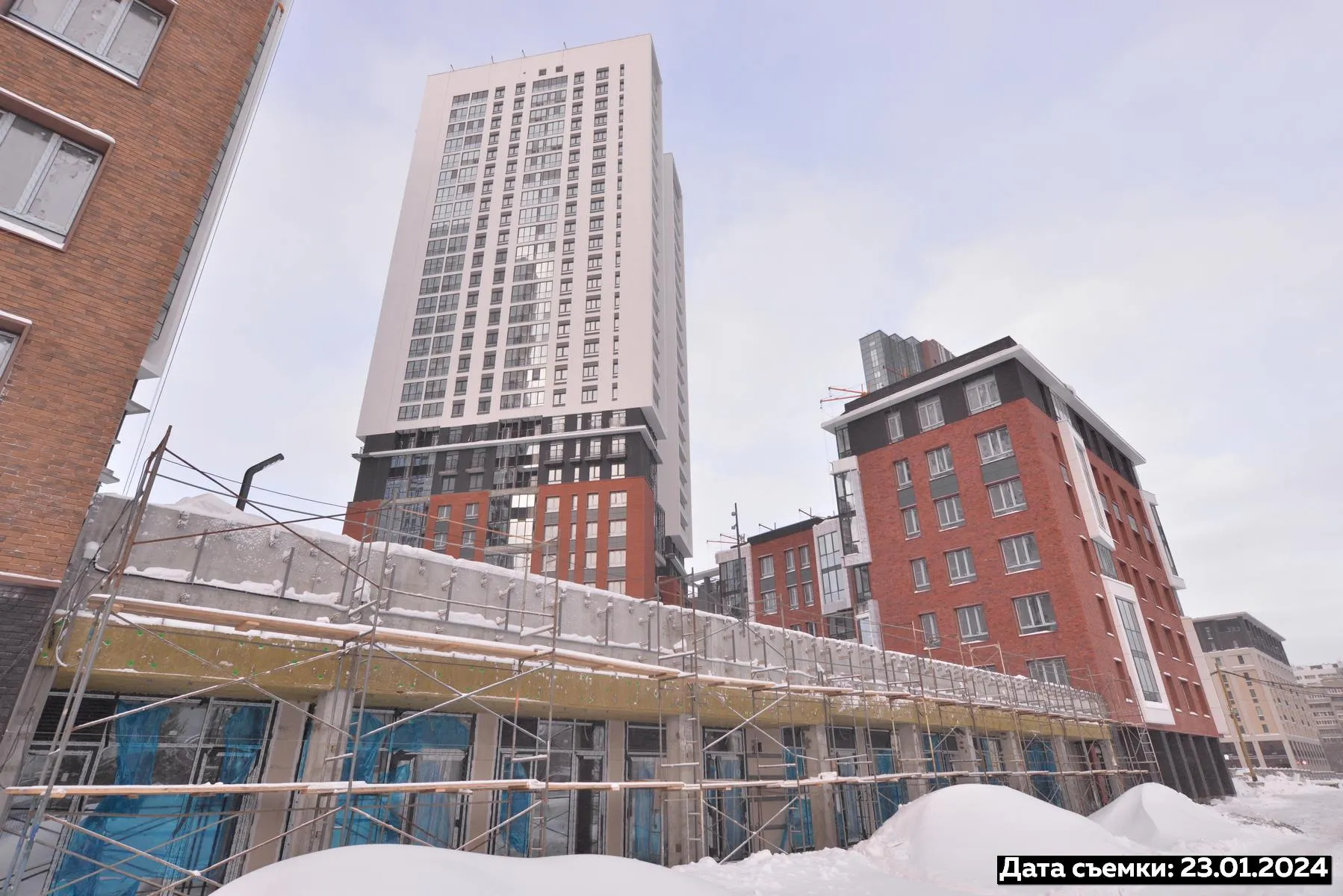 ЖК Екатерининский парк ход строительства