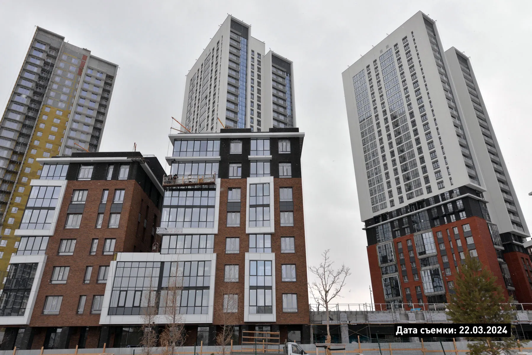 ЖК Екатерининский парк ход строительства