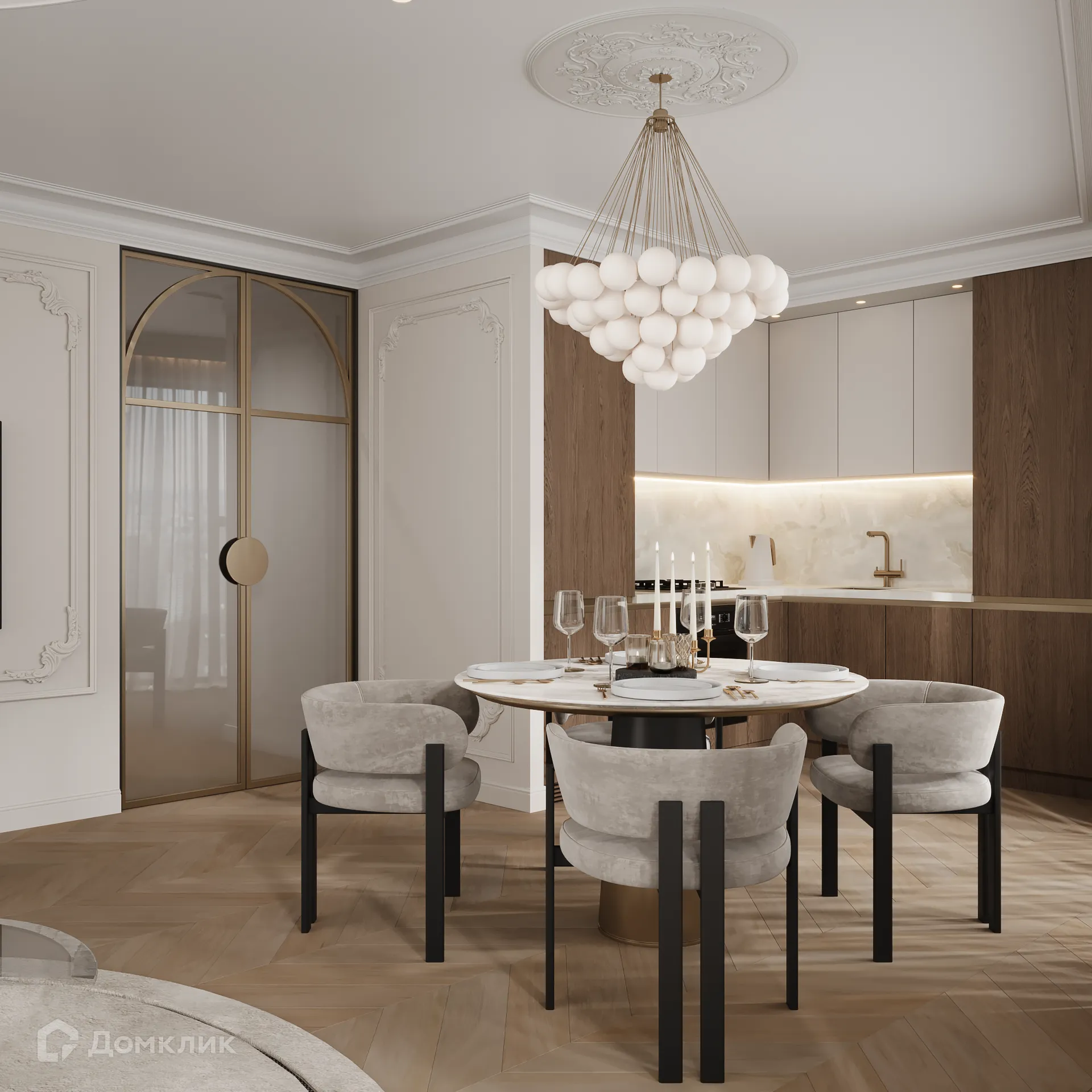 Планировка 2-комнатной квартиры 88.31 м² в ЖК Арт-кварталы, г. Рязань — фото 18