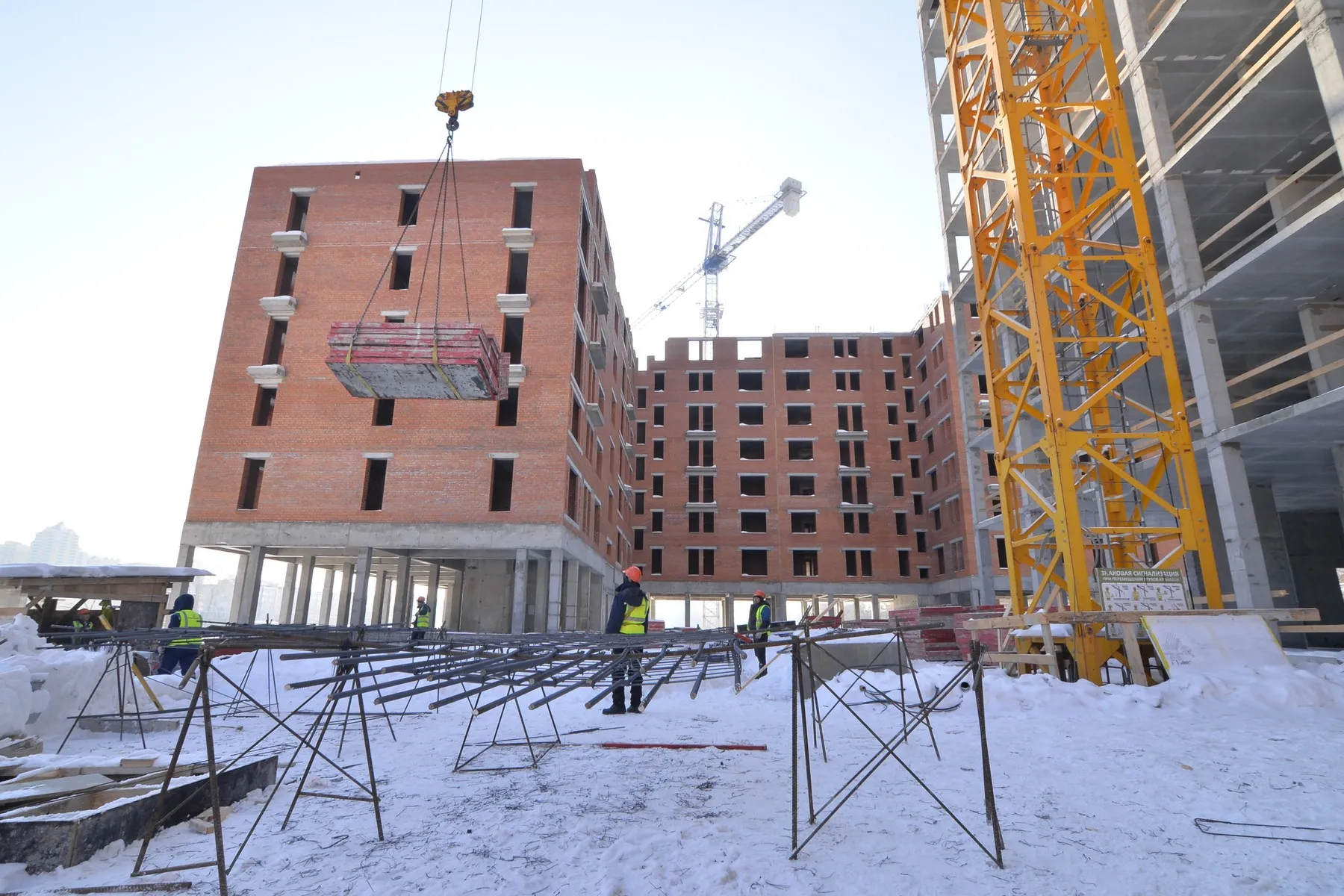 ЖК Екатерининский парк ход строительства