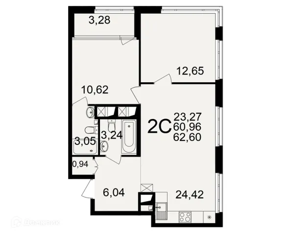 Квартира в ЖК Большая история