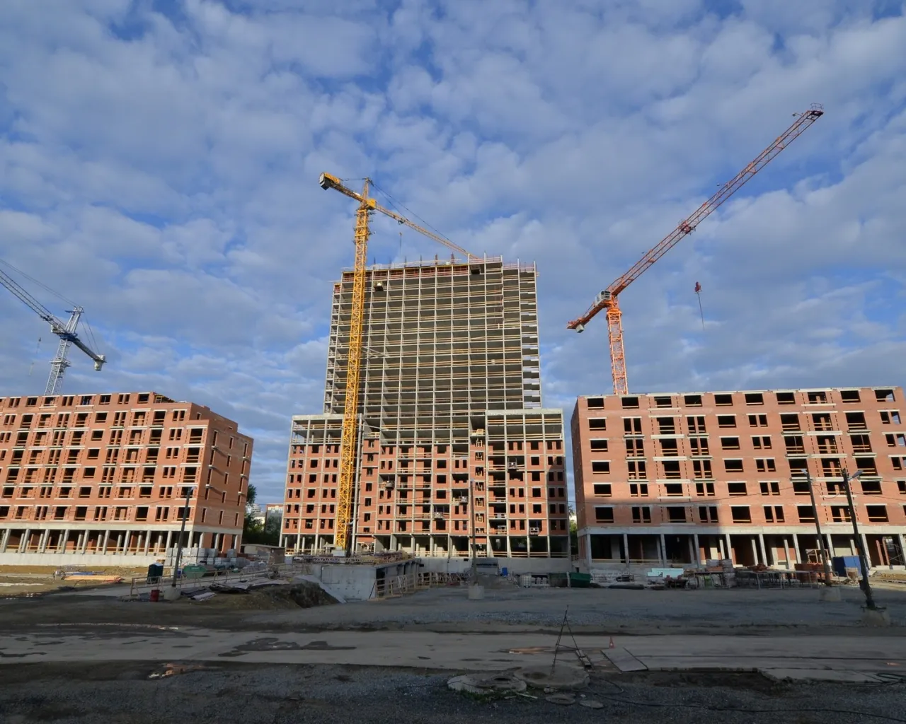 ЖК Екатерининский парк ход строительства