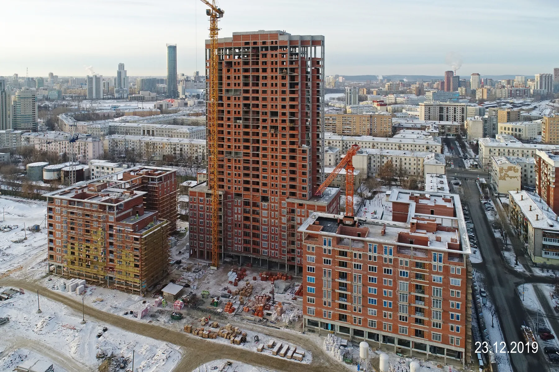 ЖК Екатерининский парк ход строительства