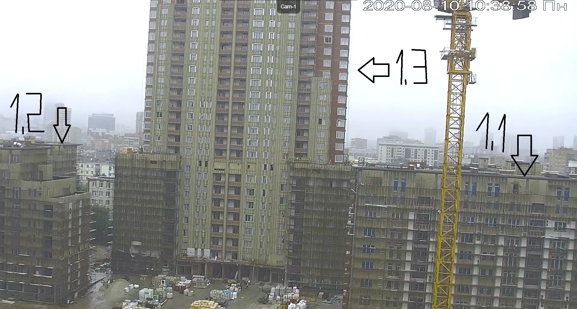 ЖК Екатерининский парк ход строительства