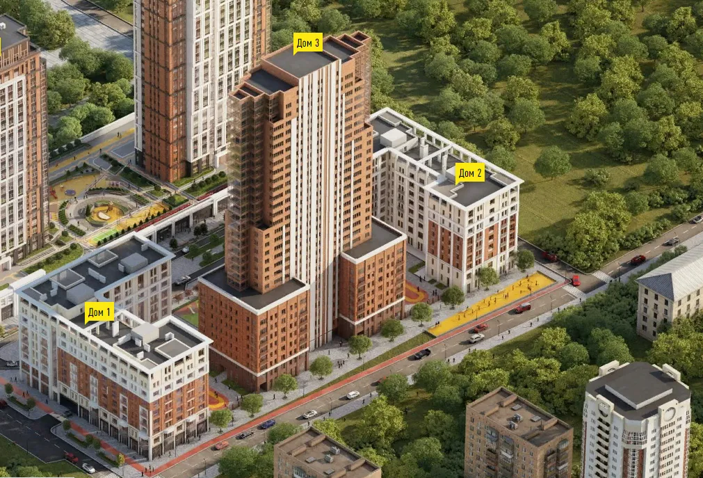 ЖК Екатерининский парк ход строительства