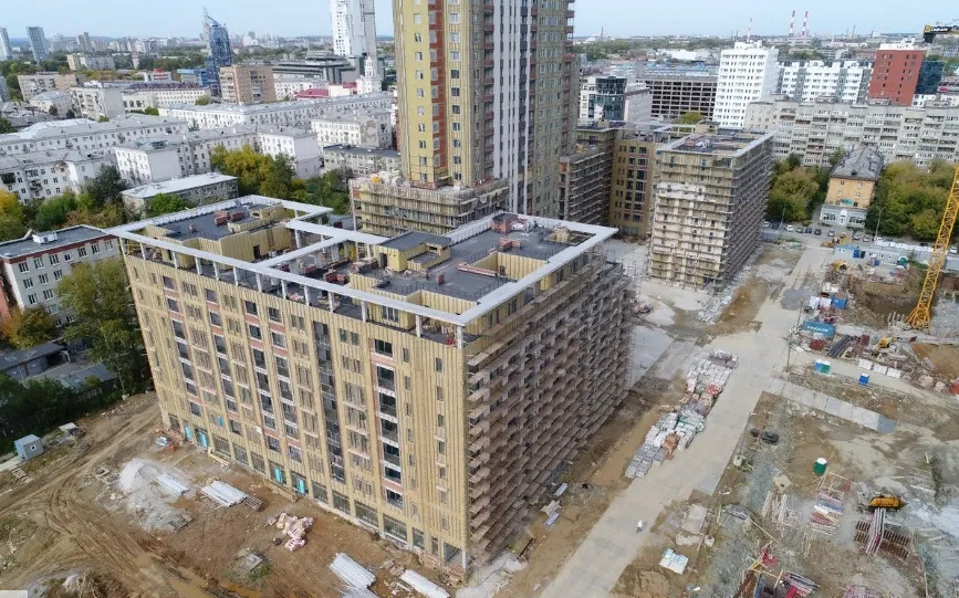 ЖК Екатерининский парк ход строительства