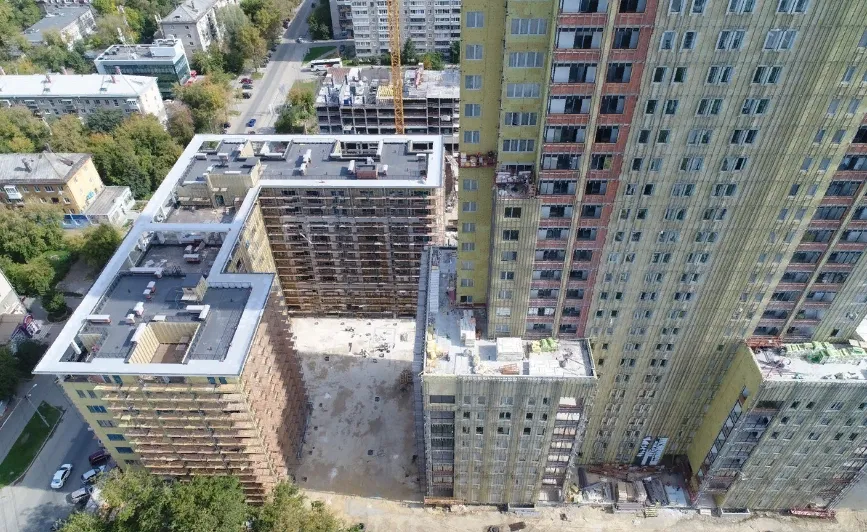 ЖК Екатерининский парк ход строительства