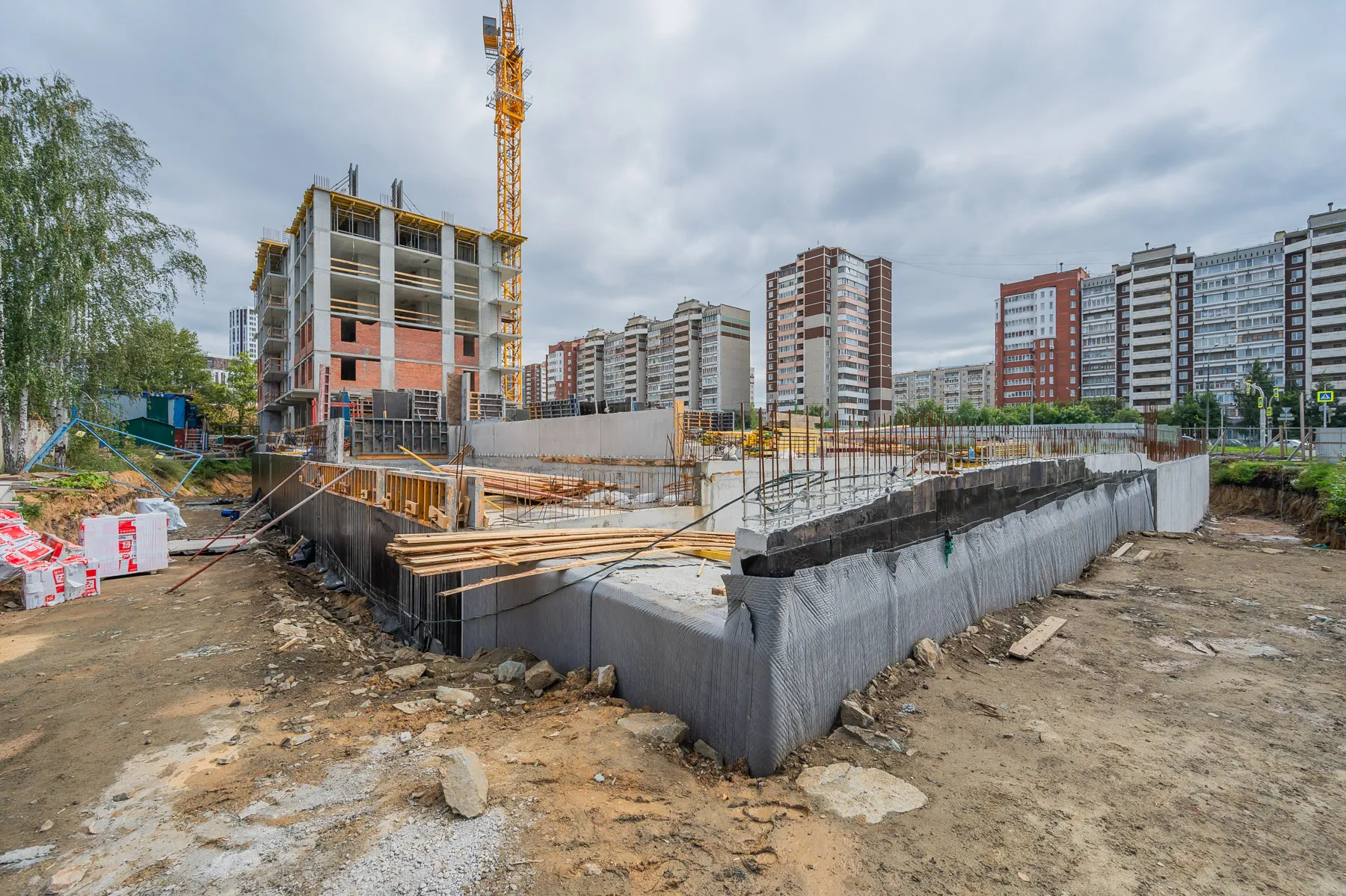 ЖК Семейный квартал "Дружный-2" ход строительства