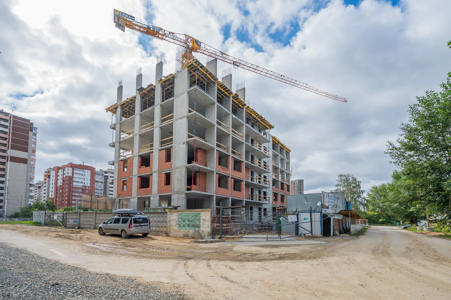 ЖК Семейный квартал "Дружный-2" ход строительства