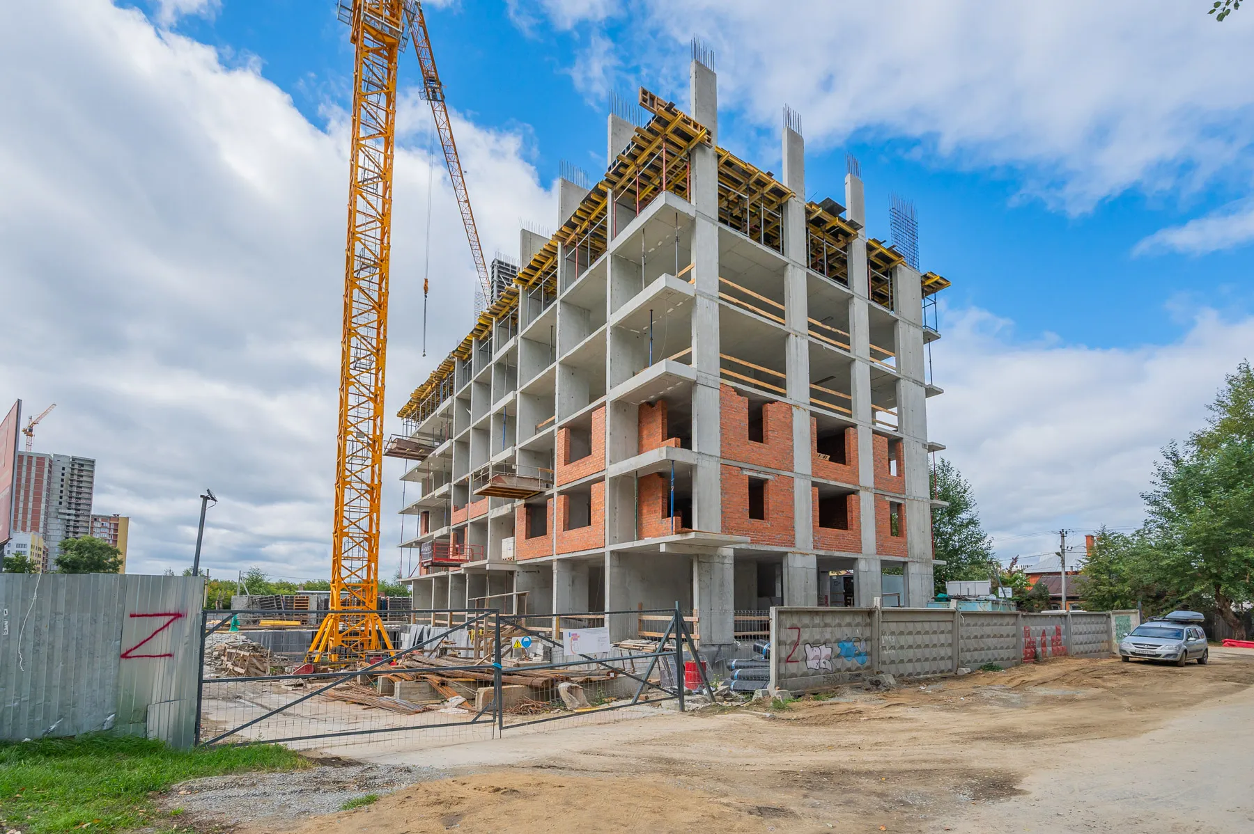 ЖК Семейный квартал "Дружный-2" ход строительства