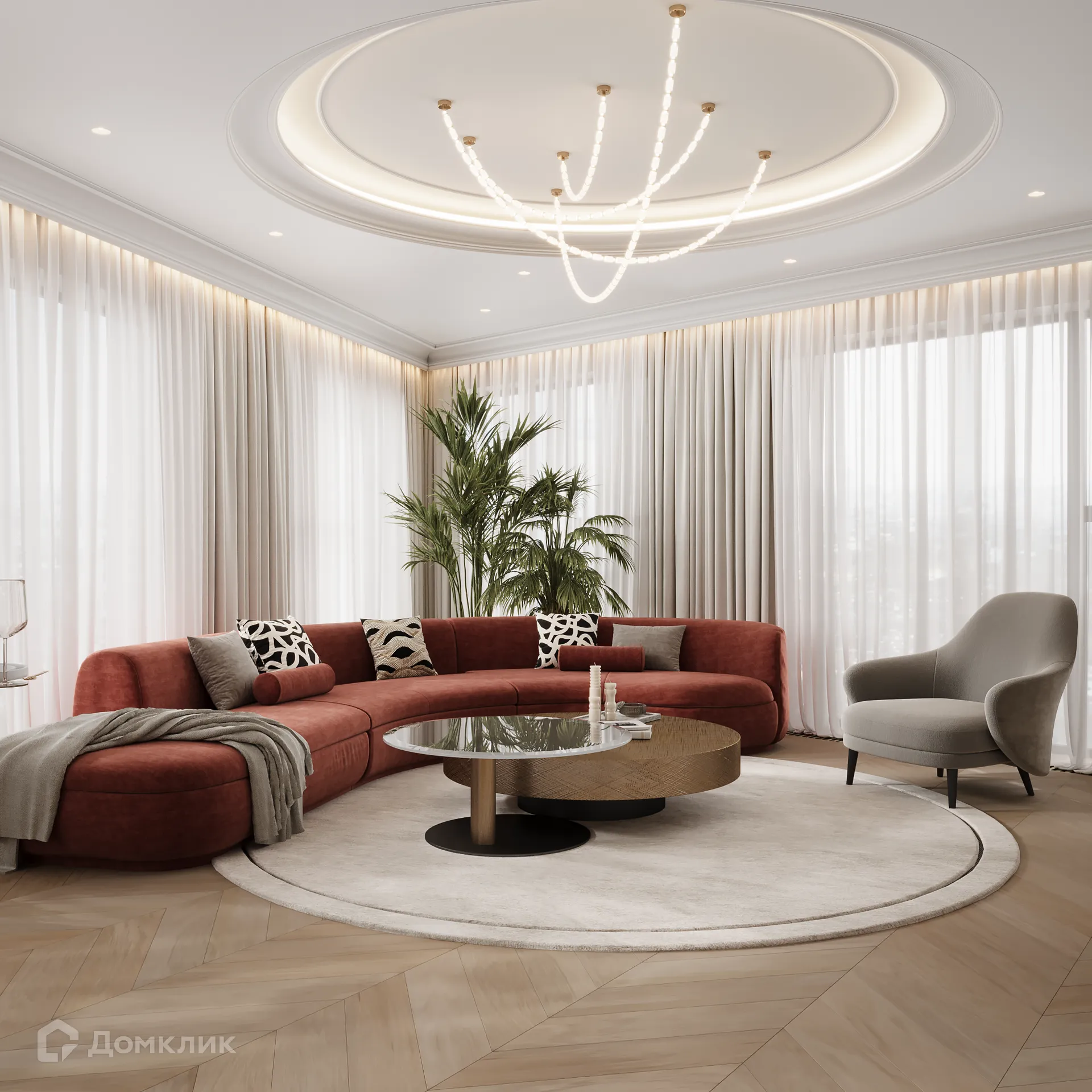 Планировка 2-комнатной квартиры 88.32 м² в ЖК Арт-кварталы, г. Рязань — фото 14