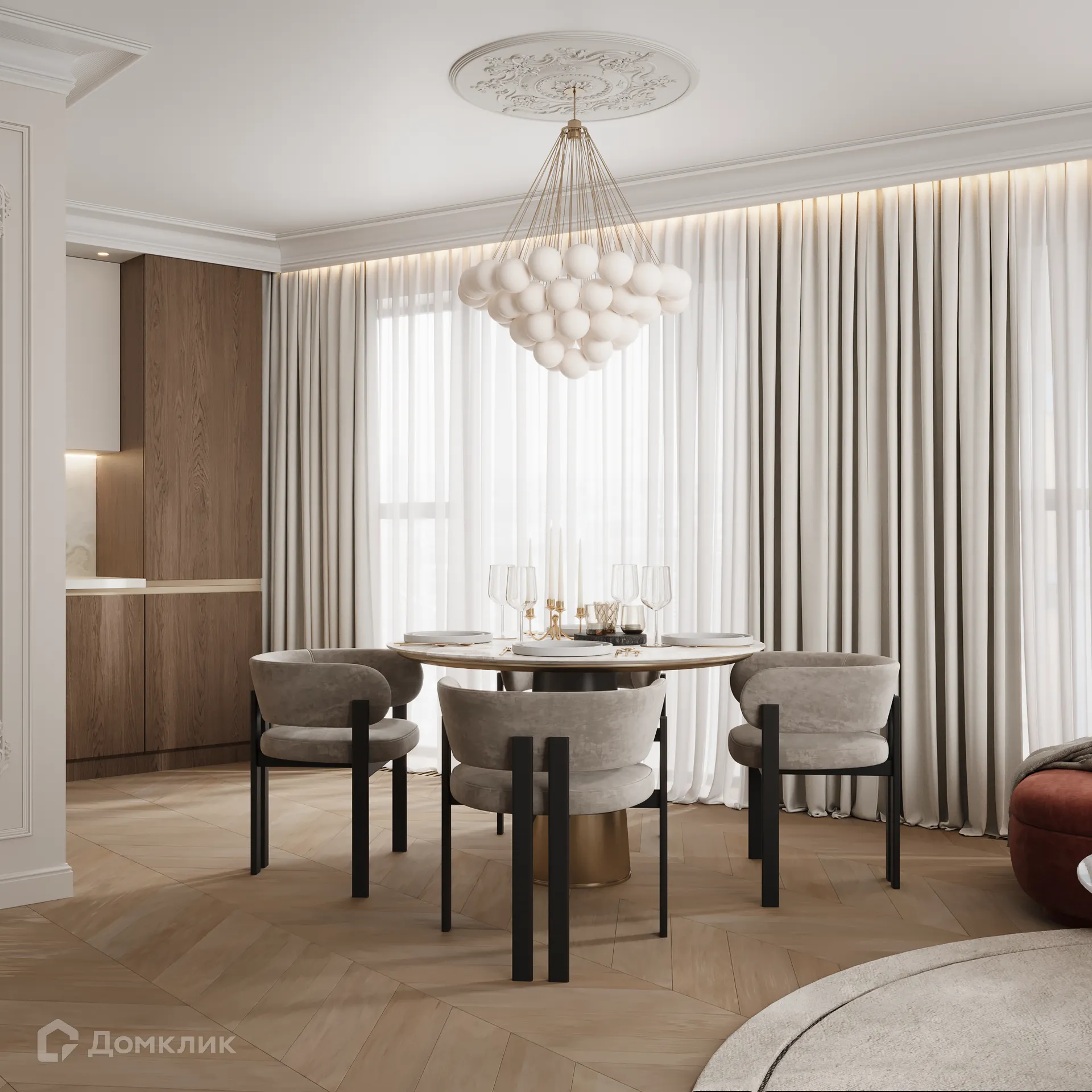 Планировка 2-комнатной квартиры 88.32 м² в ЖК Арт-кварталы, г. Рязань — фото 15