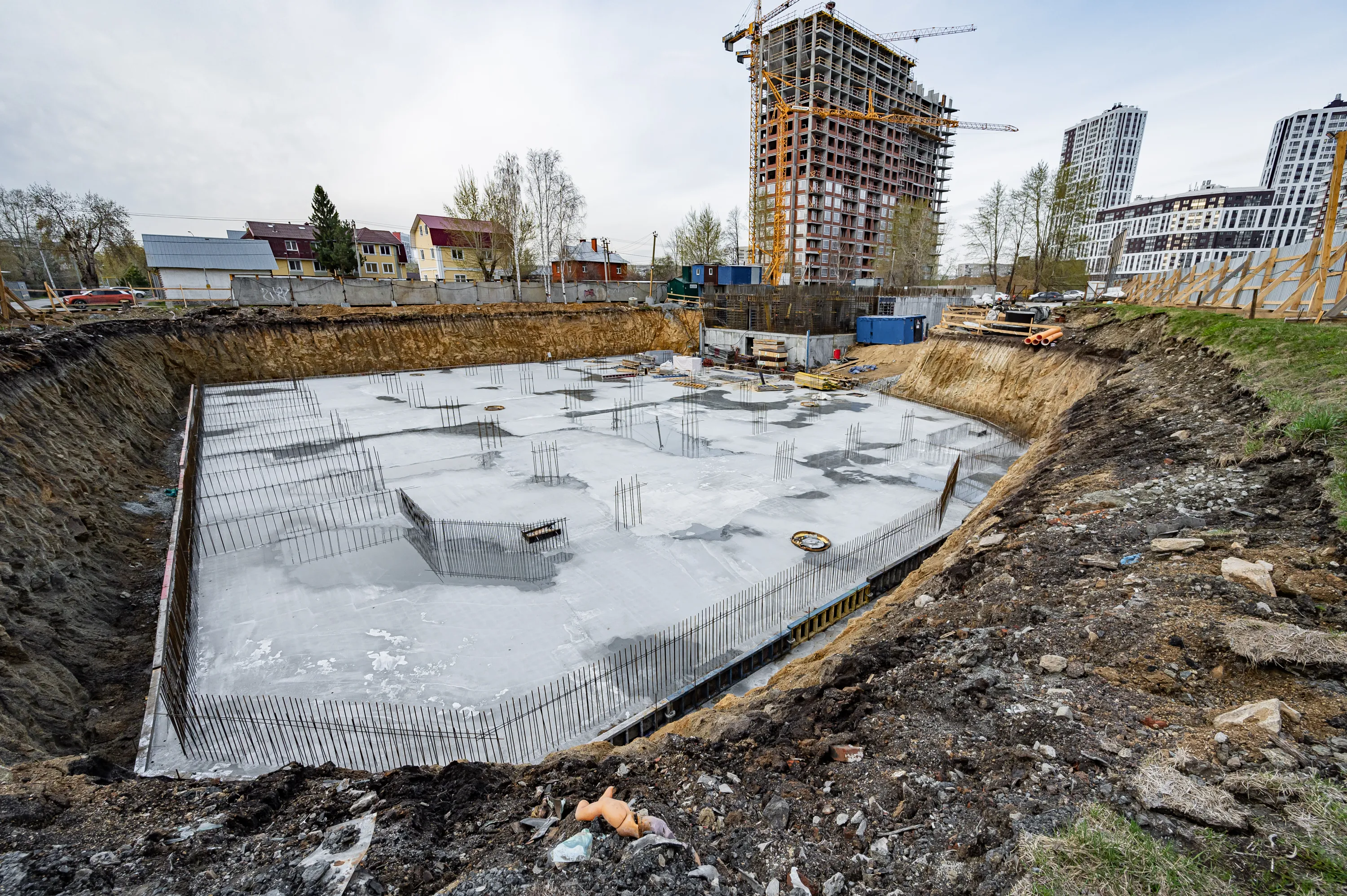 ЖК Семейный квартал "Дружный-2" ход строительства