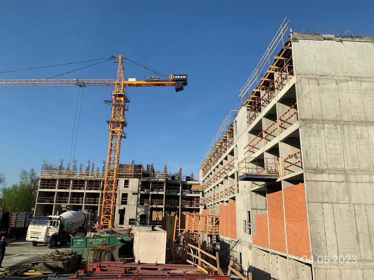 ЖК ТЕМП ход строительства