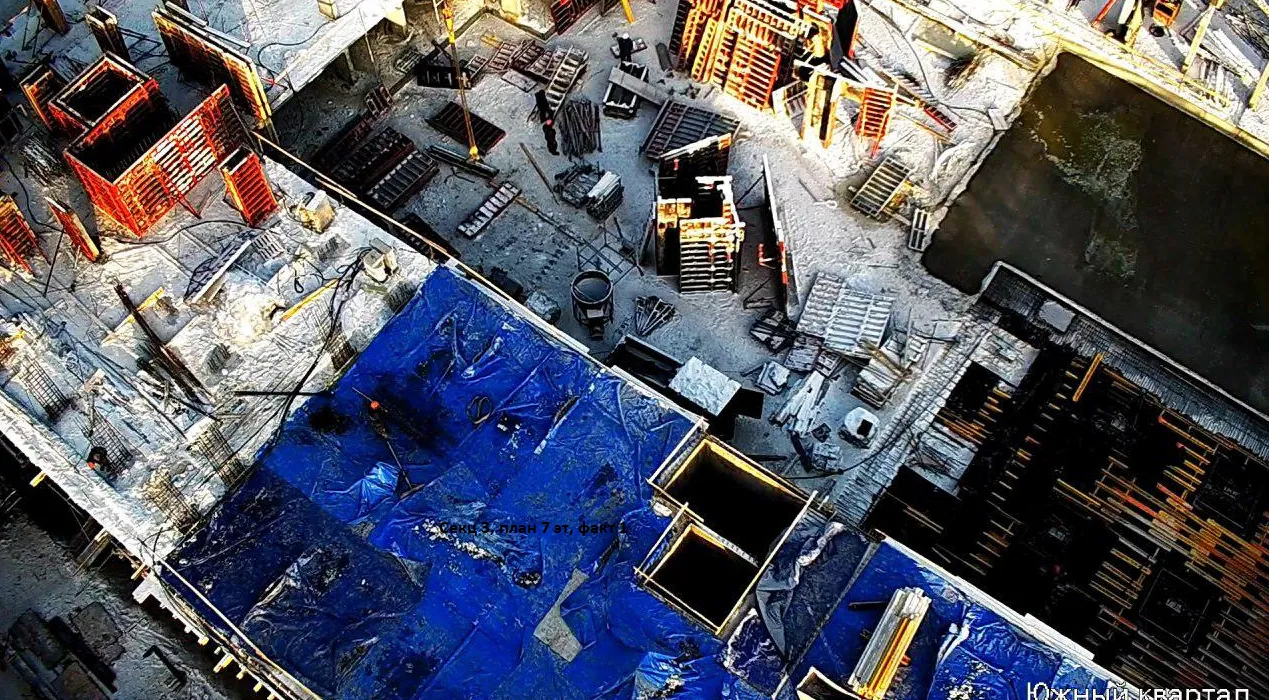 ЖК Южные кварталы ход строительства