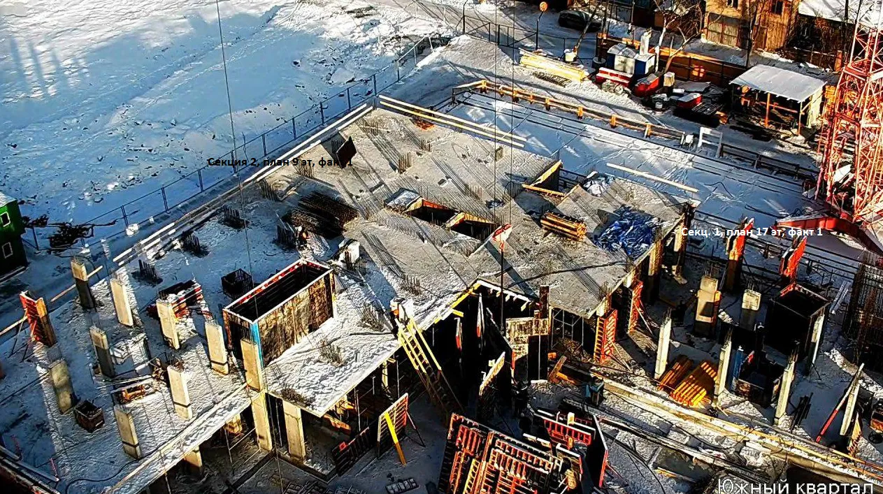 ЖК Южные кварталы ход строительства