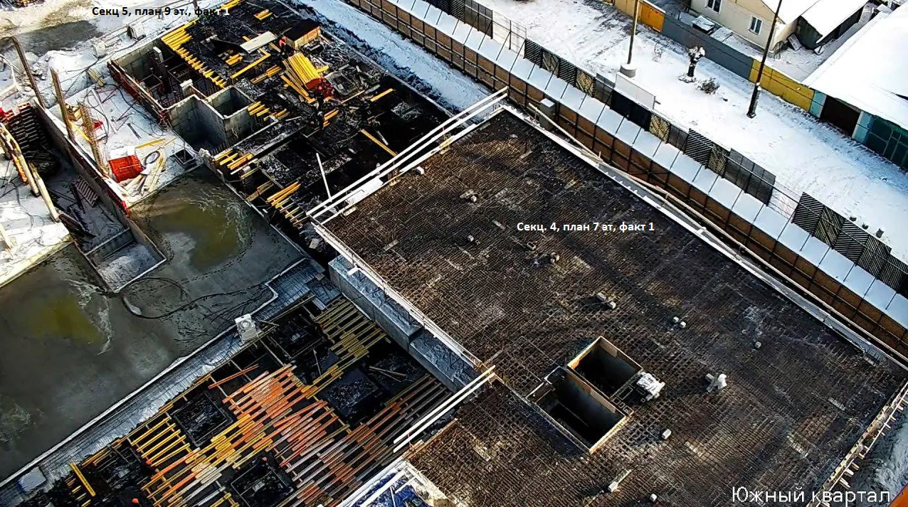 ЖК Южные кварталы ход строительства