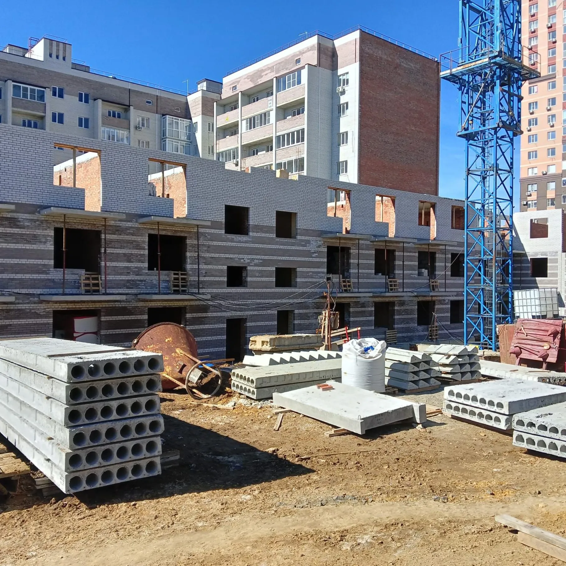 ЖК Сиреневый квартал ход строительства